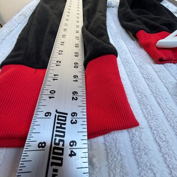 Tipsy Elves Women's Cozy Christmas Tree Toss Game Hooded Jumpsuit Large Green - Picture 9 of 10